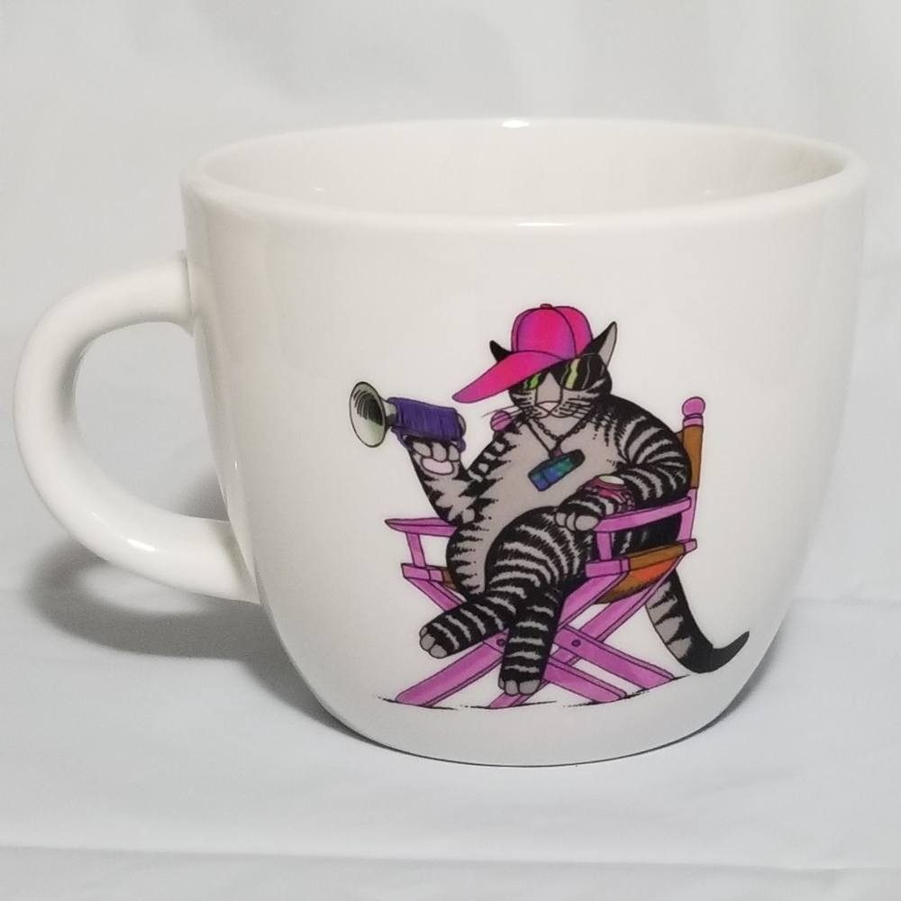 Producer Cat Pink Stoneware Mug 17oz Project 62